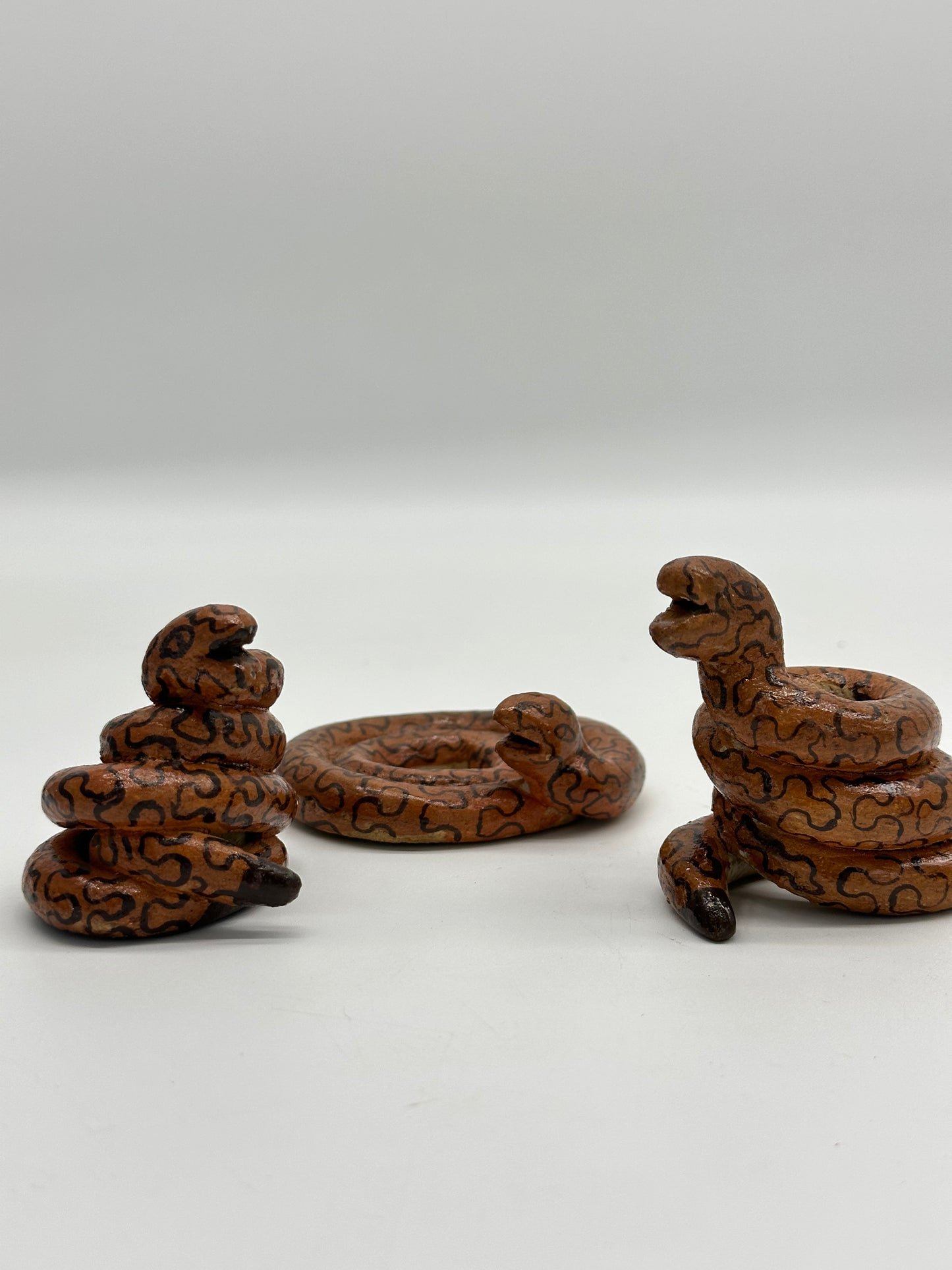 Shipibo Ceramic snake