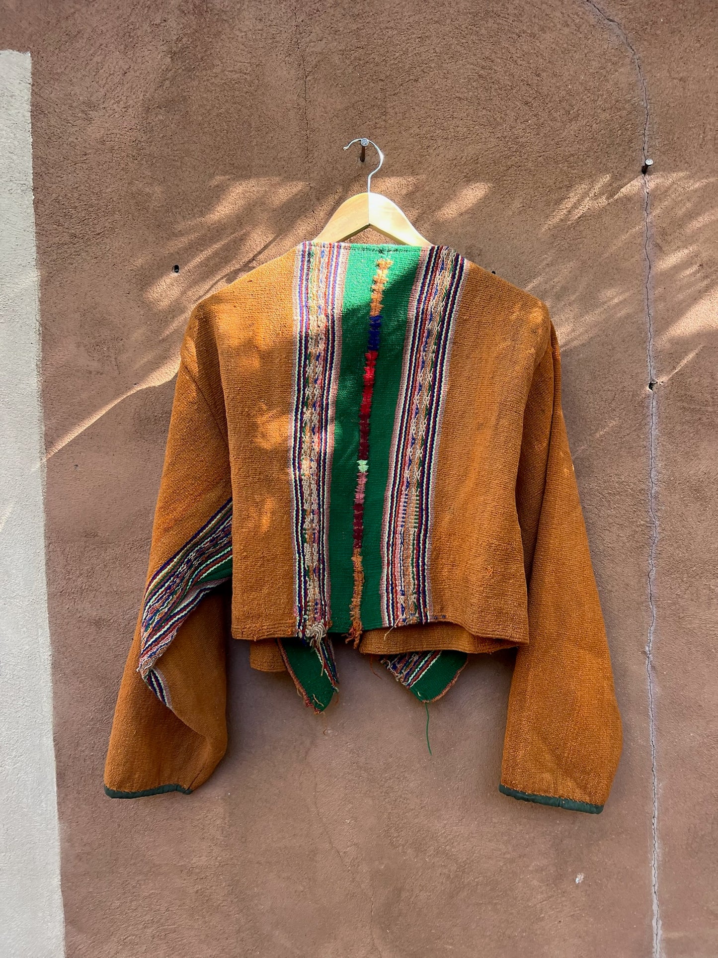 Upcycled Cropped Jacket - wide sleeves