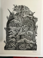 Maizal ~ Linocut Print 18” x 13.5”