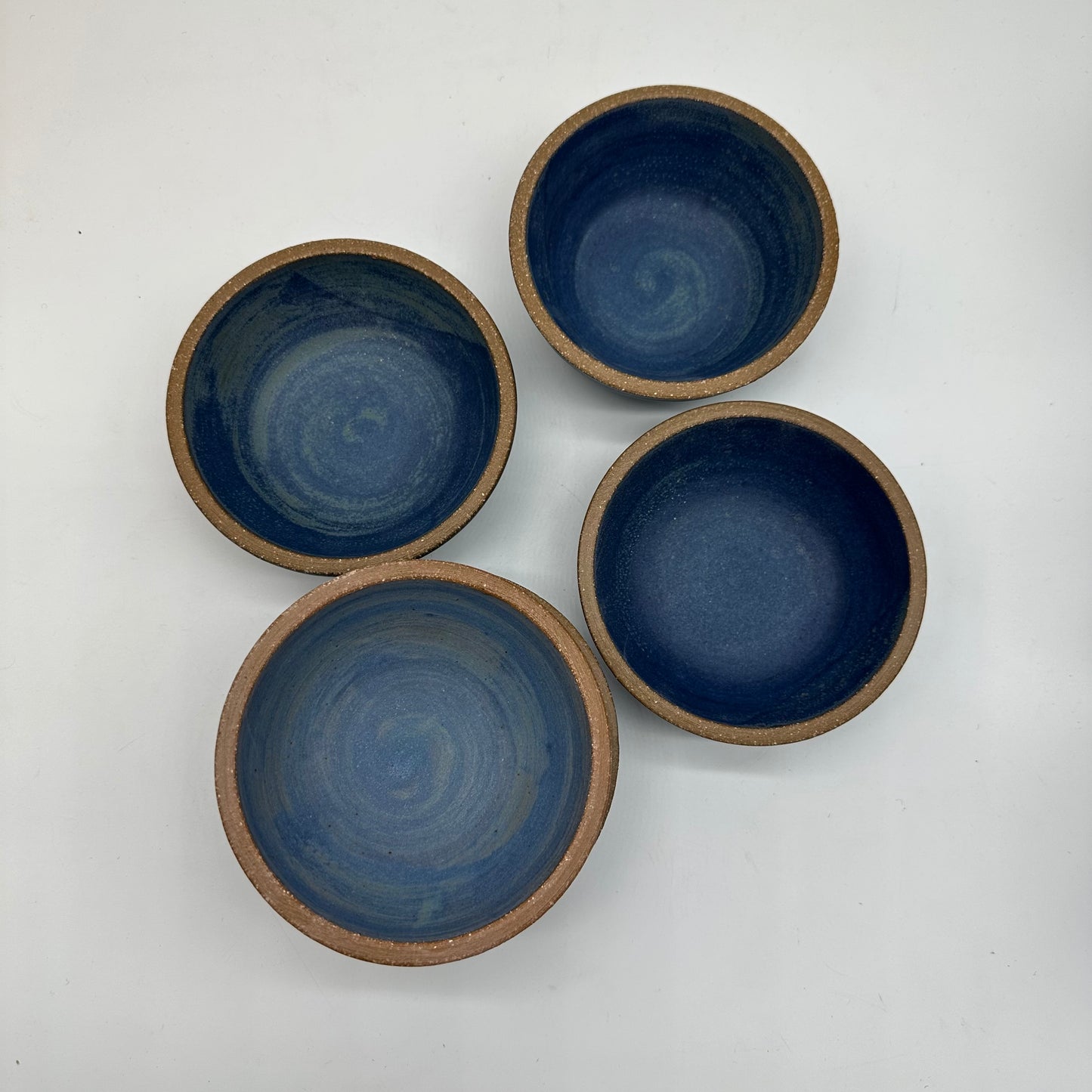 Smudge Bowls - denim blue - Stoneware