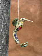Long Tail Hummingbird - Tricolor Tulip design