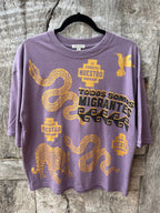 Boxy TShirt - one of a kind - Medium