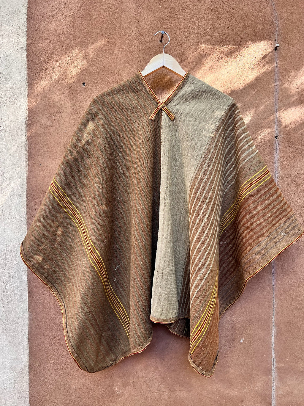 Antique Andean Poncho ~ Sheep Wool