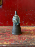 Labradorite and Sterling Silver Ring - size 7