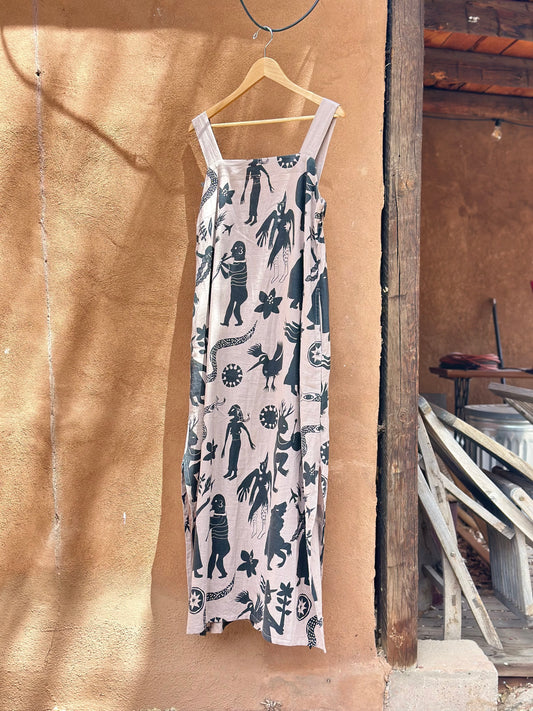 Maxi dresses - Screen Printed Wearable - Large