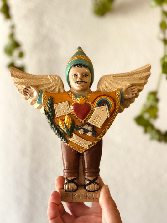 Ekeko with Wings - Wall Art