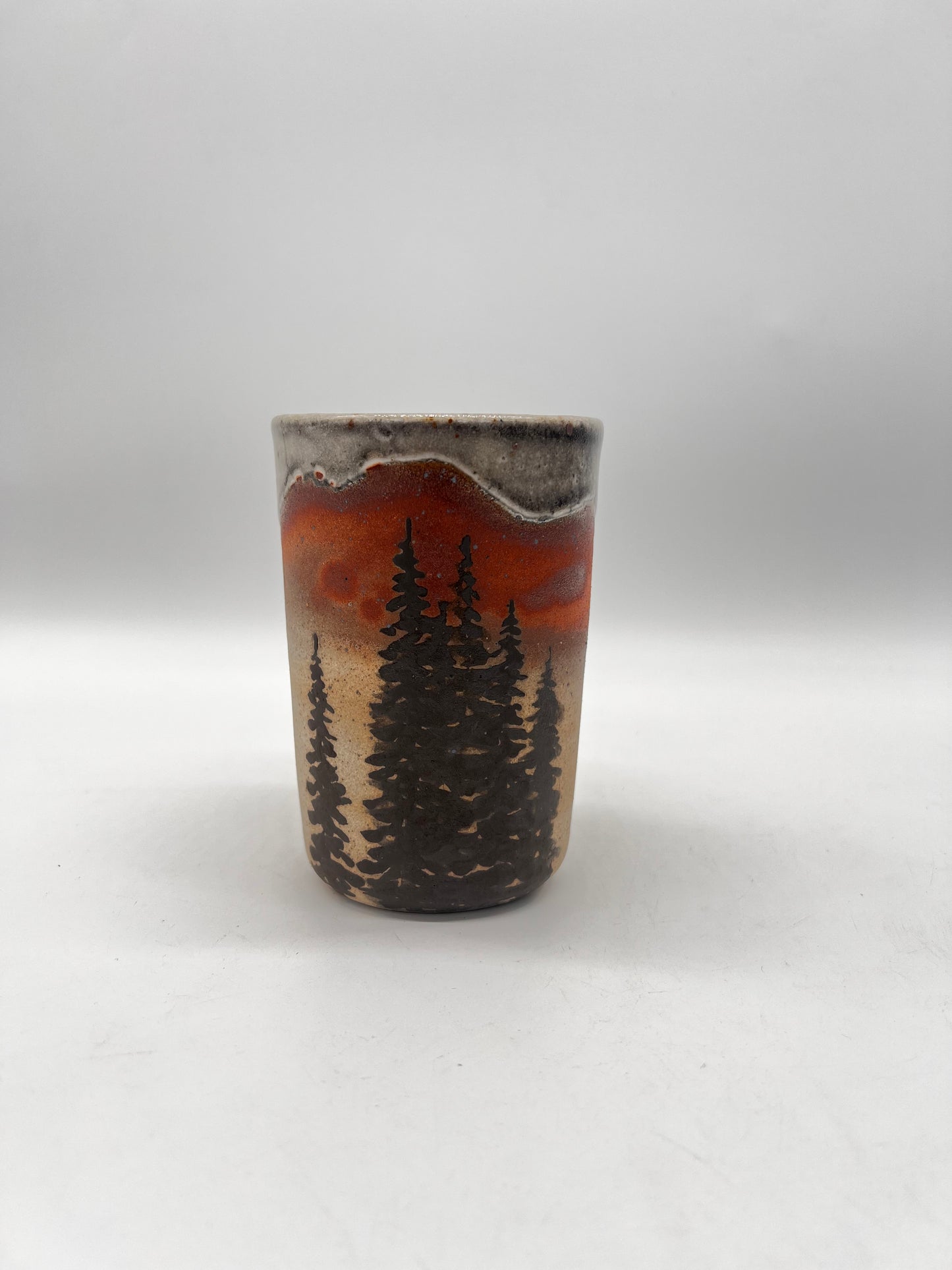 Pint Tumbler ~ Pine silhouette