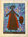El Dueño de la Pipa - painting on canvas 13” x 18”