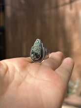 Load image into Gallery viewer, Star Fox Variscite - Sterling Silver Ring - fits perfect a size 7.25
