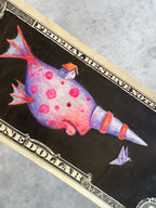 Dollar Migrante - Original illustrations - Framed