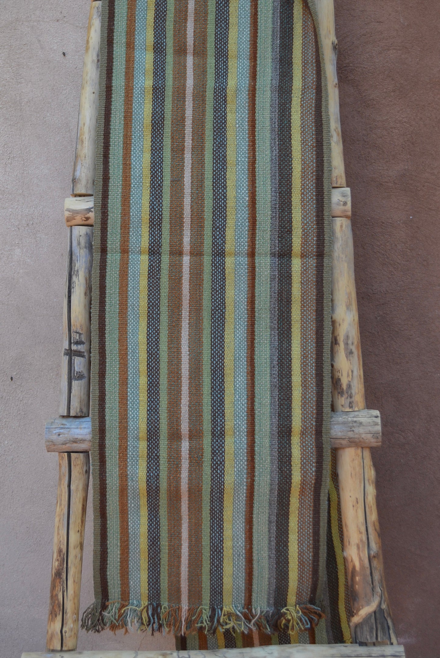 Table Runner Multicolor - Natural Dyed and 100% sheep wool