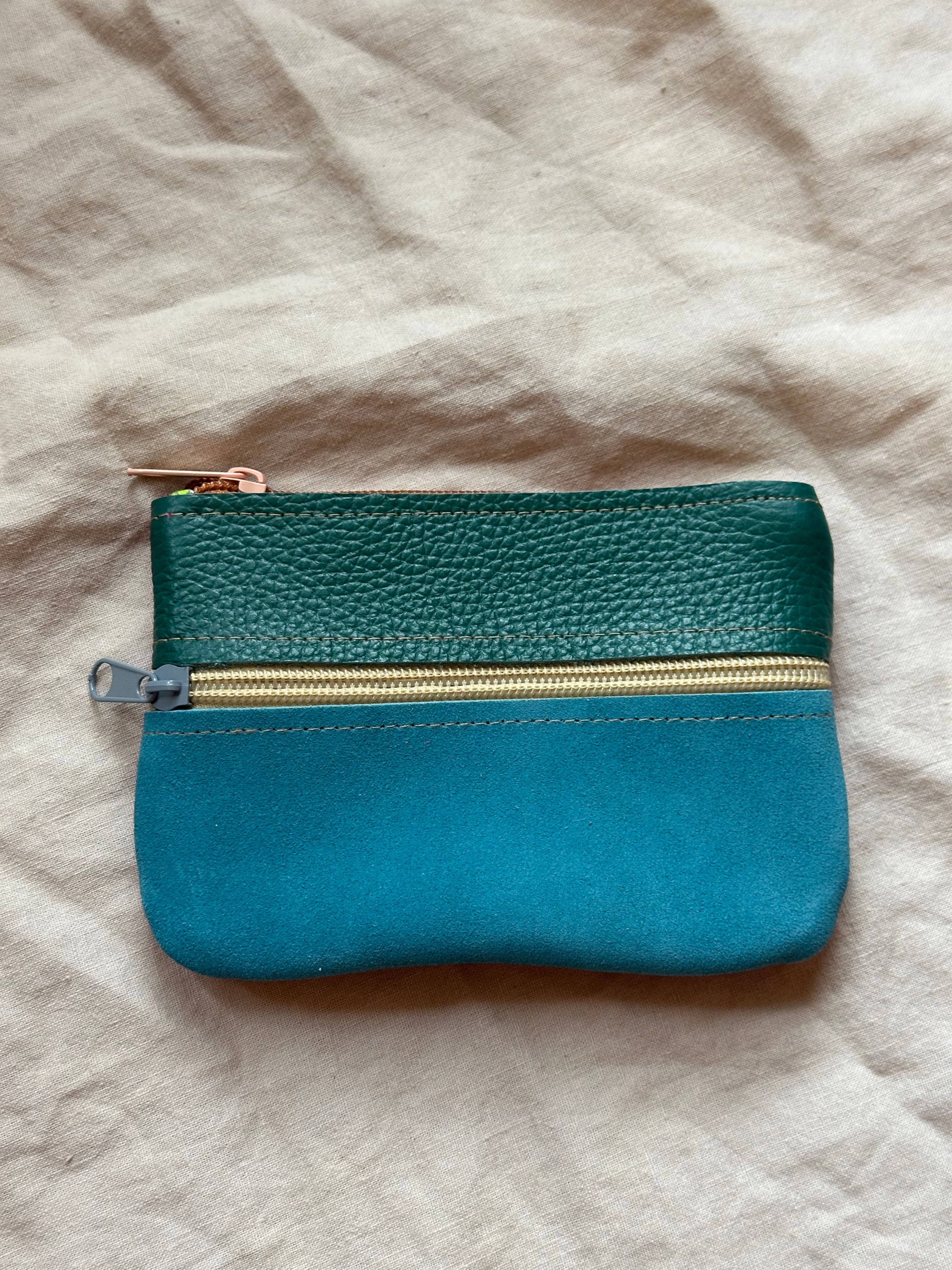 Small Zip Leather Wallets