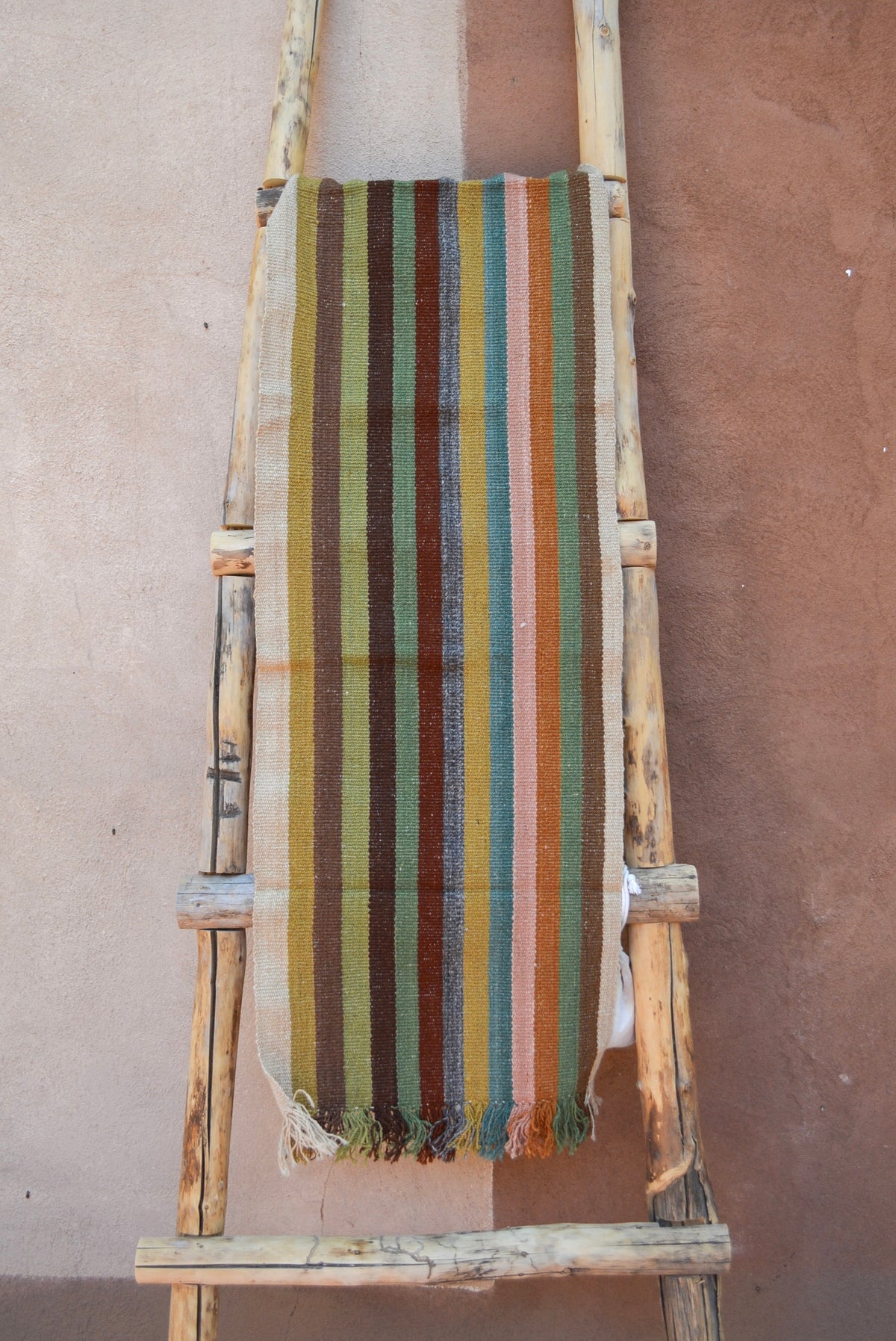 Table Runner Multicolor - Natural Dyed and 100% sheep wool