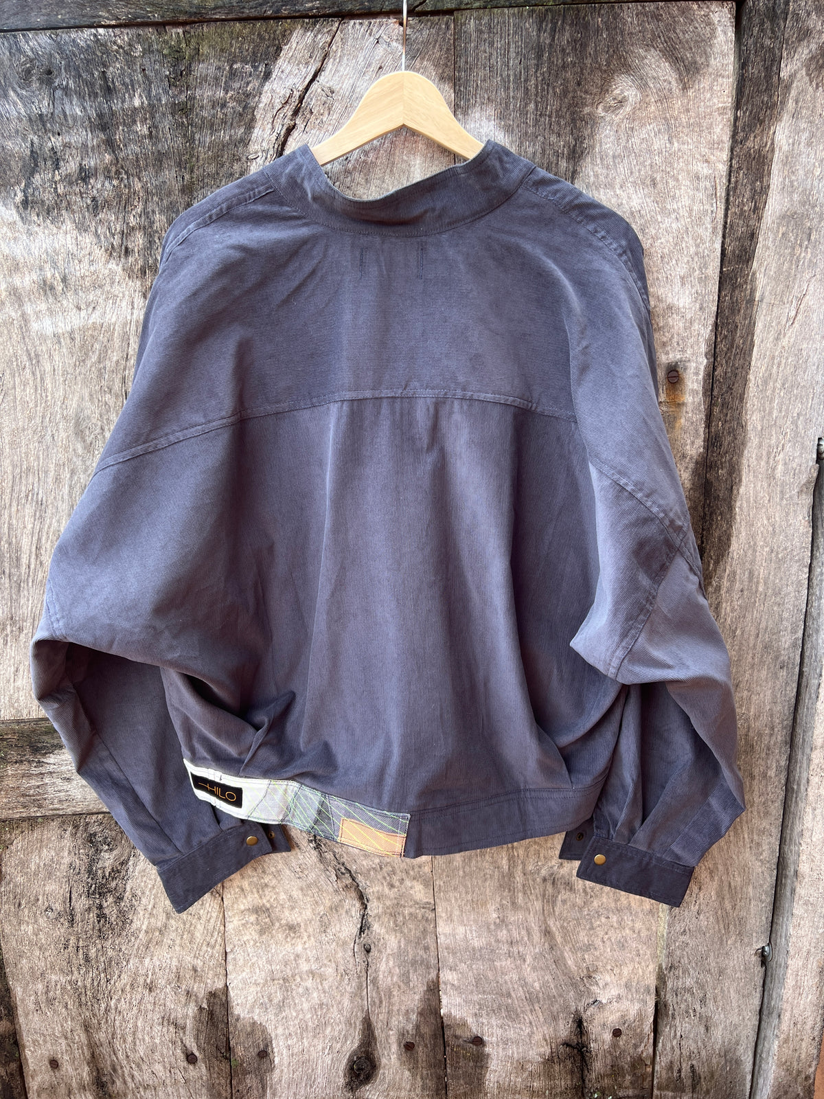 Bomber Jacket - Thin Corduroy - Gray
