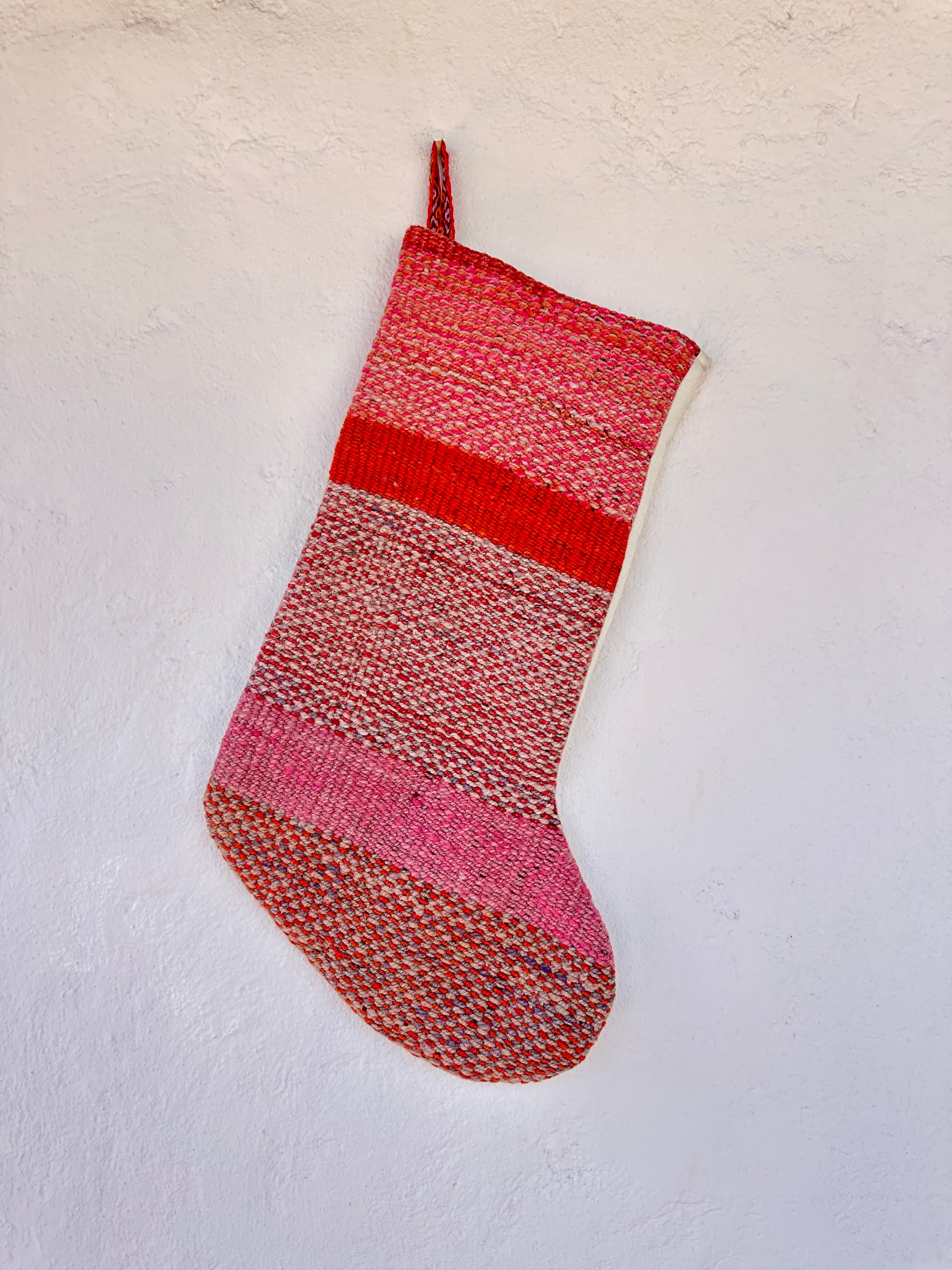 Stockings - solid color back - upcycled Andean Textiles