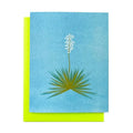 Yucca - Risograph greeting card