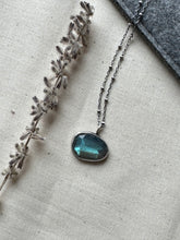 Load image into Gallery viewer, Labradorite &amp; Sterling Silver ~ Necklace
