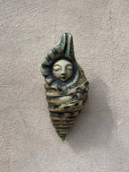 Wall Hanging ~ Baby Shell ~ Stone Hearth Color
