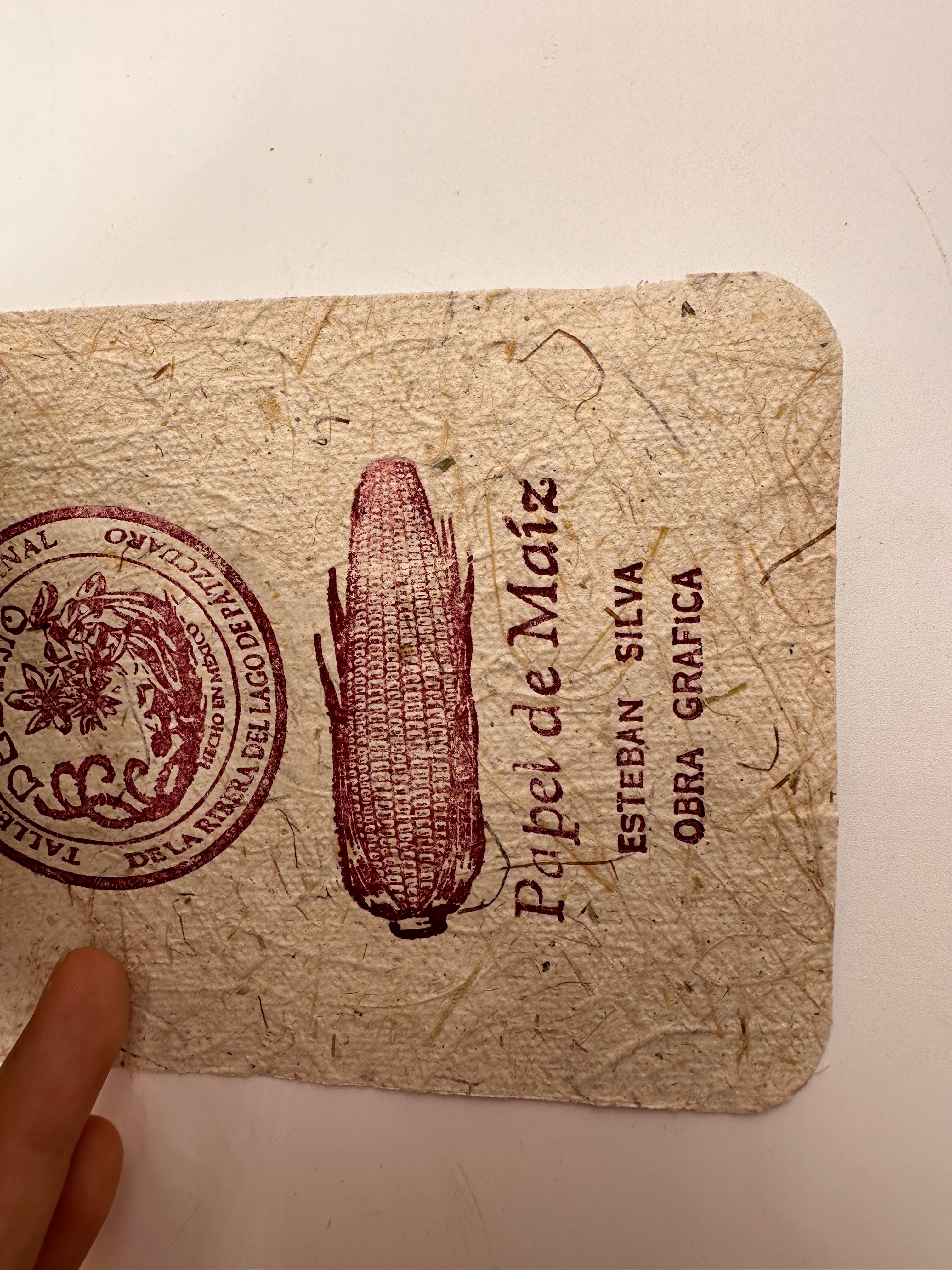 Frameable Note Cards ~ artisanal paper handcrafted from corn husks