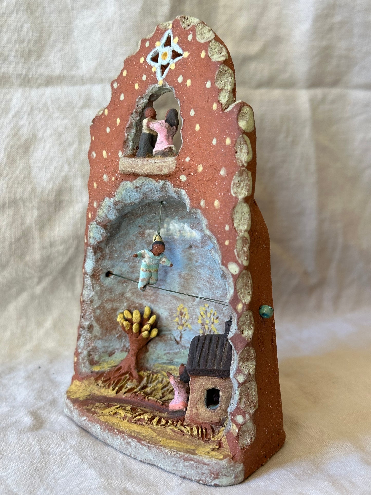 Small Altar Sculpture ~ Trapeeze