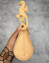 Load image into Gallery viewer, Sea horse Wooden Utensil
