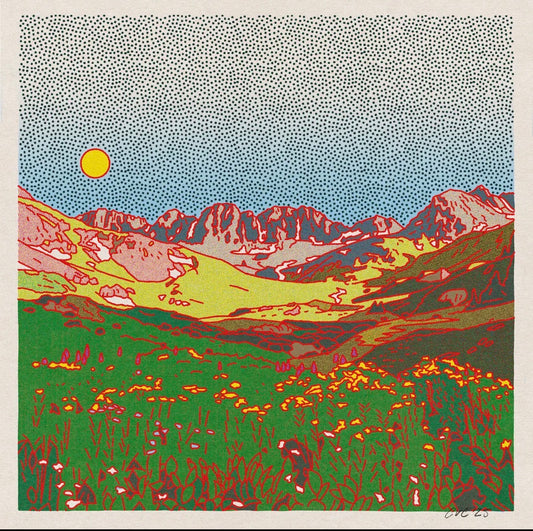 The American Basin - 12 x 12 print