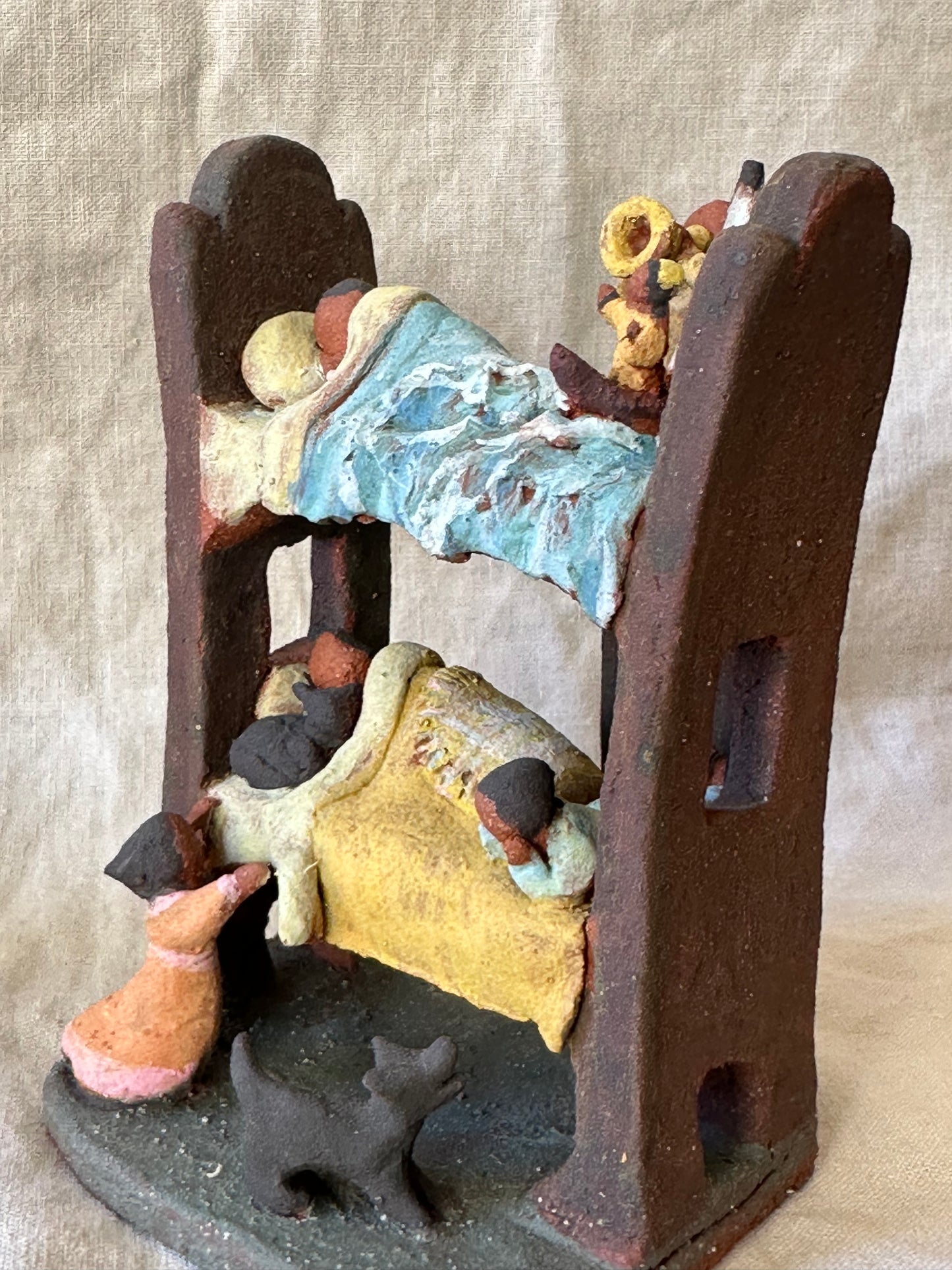 Bedtime Bunkbed - Medium - Miniature Sculpture