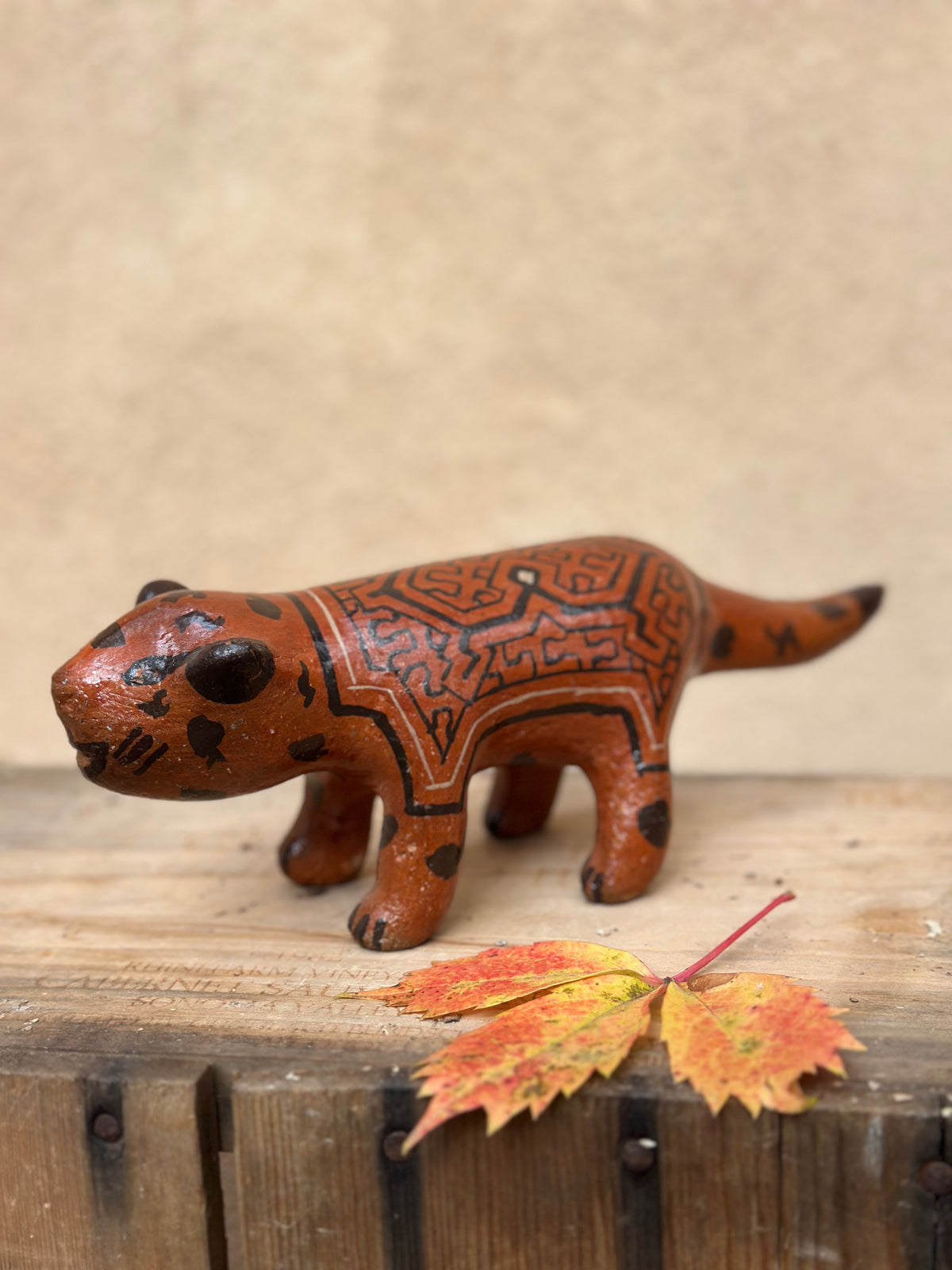 Jaguar - Shipibo Art