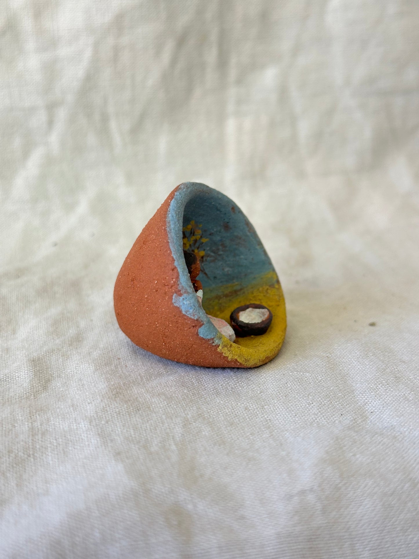 Little Shells ~ miniature clay sculpture