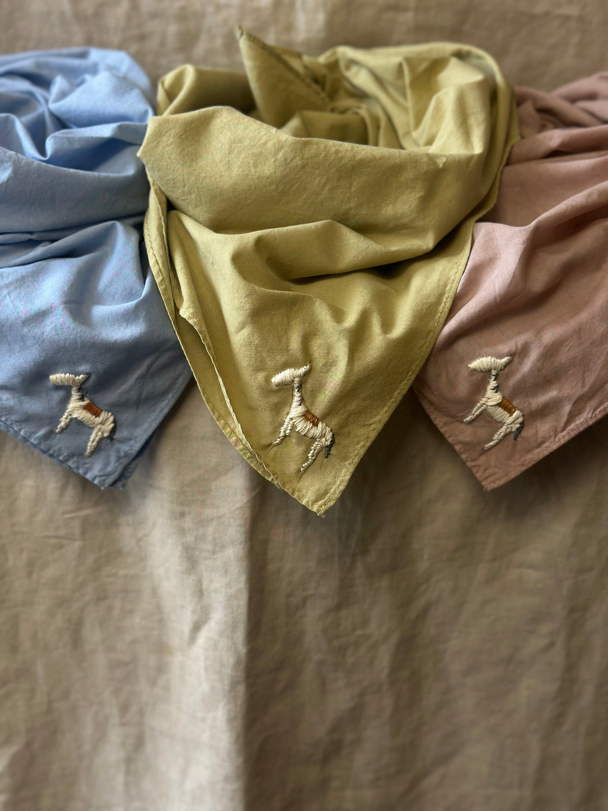 Little Horse Bandana - Plant Dyed Organic Cotton