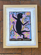 El Mono Maquisapa - painting on canvas 10” x 12.5”