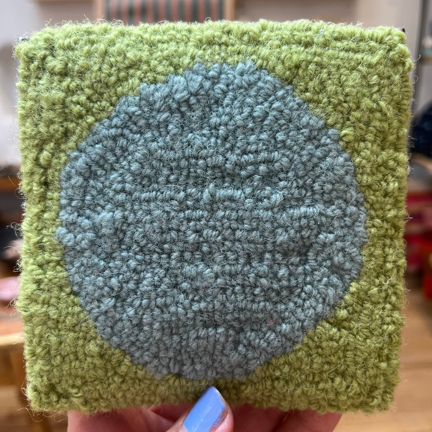 Coasters - blue & green