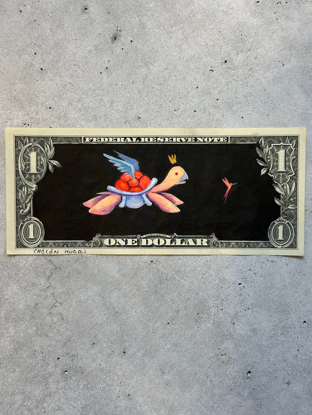 Dollar Migrante - Original illustrations - Framed