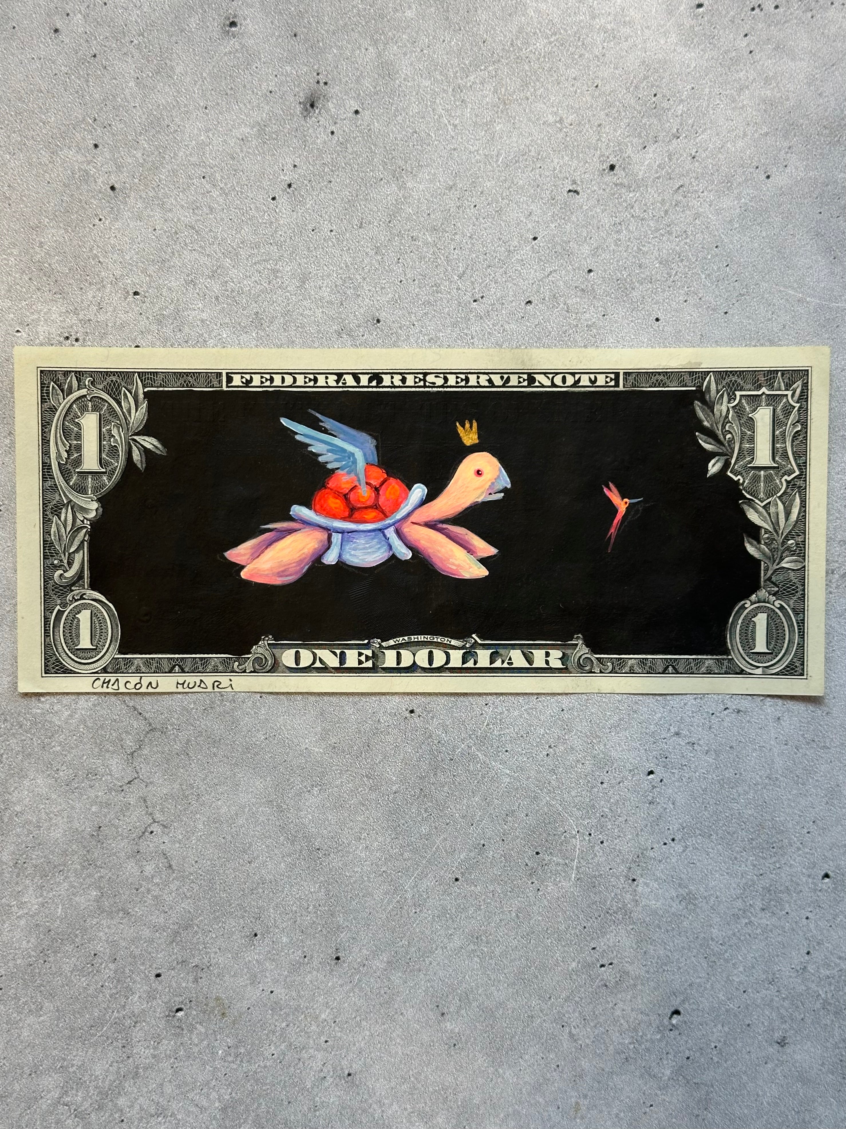 Dollar Migrante - Original illustrations - Framed
