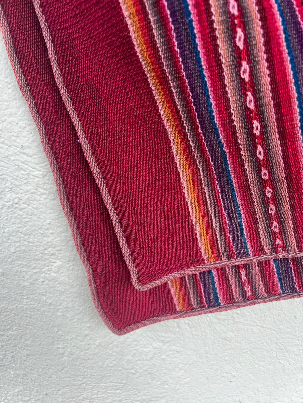 Handwoven Wool Poncho