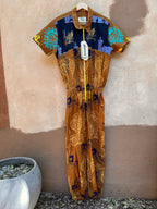 Screenprinted jumpsuit ~ X-Large