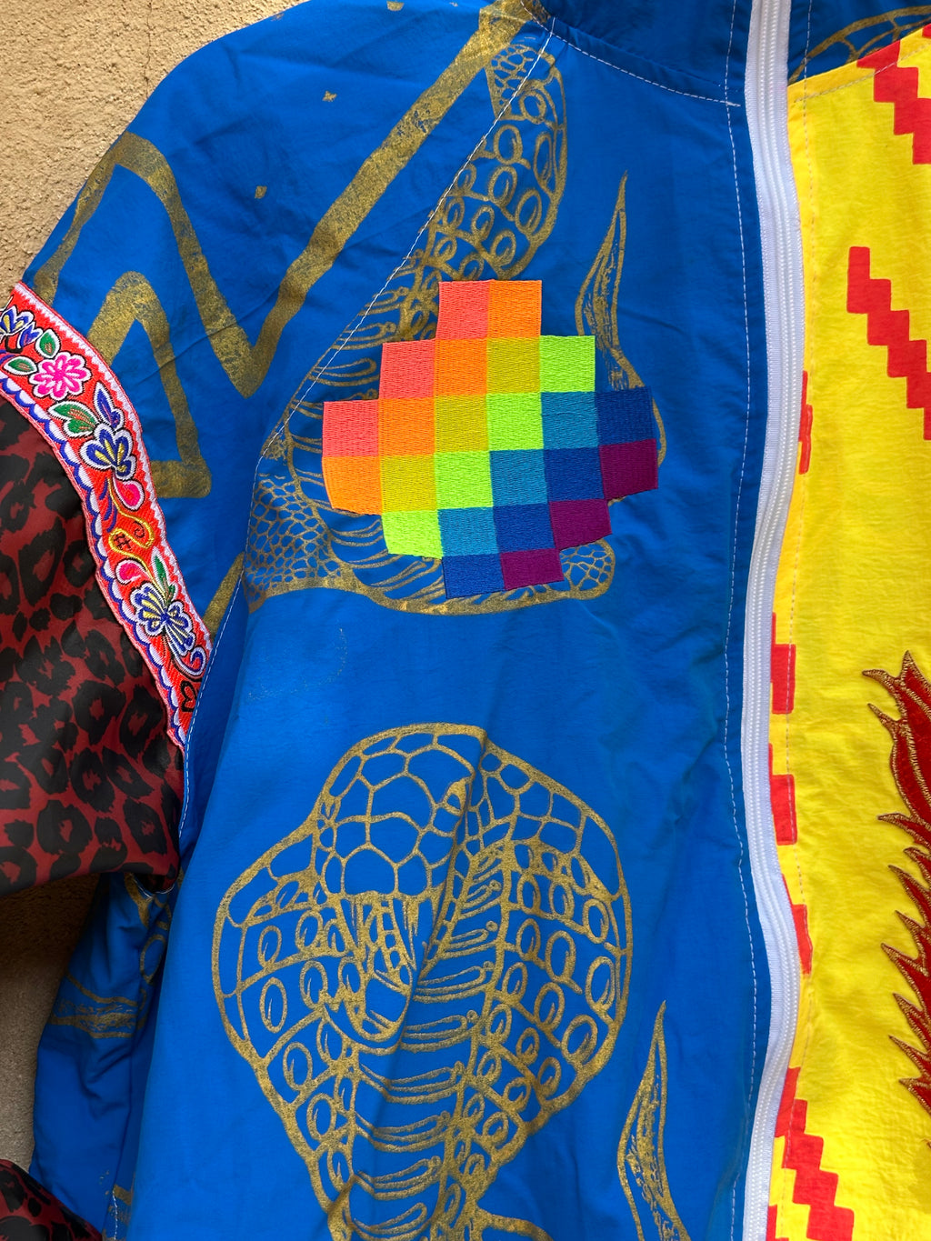Windbreaker - one of a kind - Large