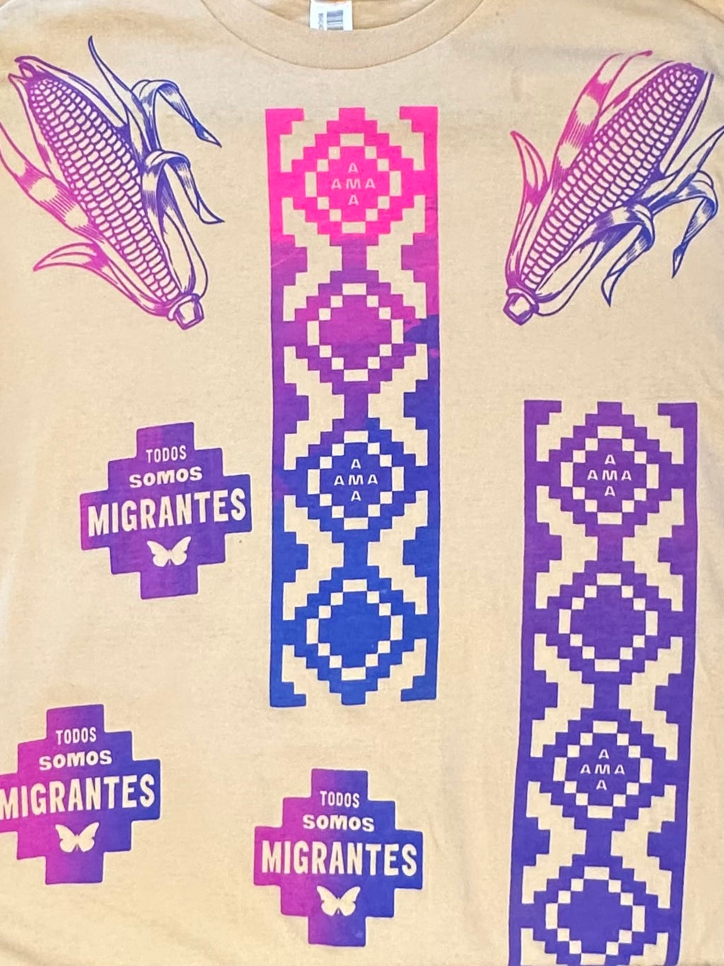 Boxy TShirt - Todos Somos Migrantes - Small