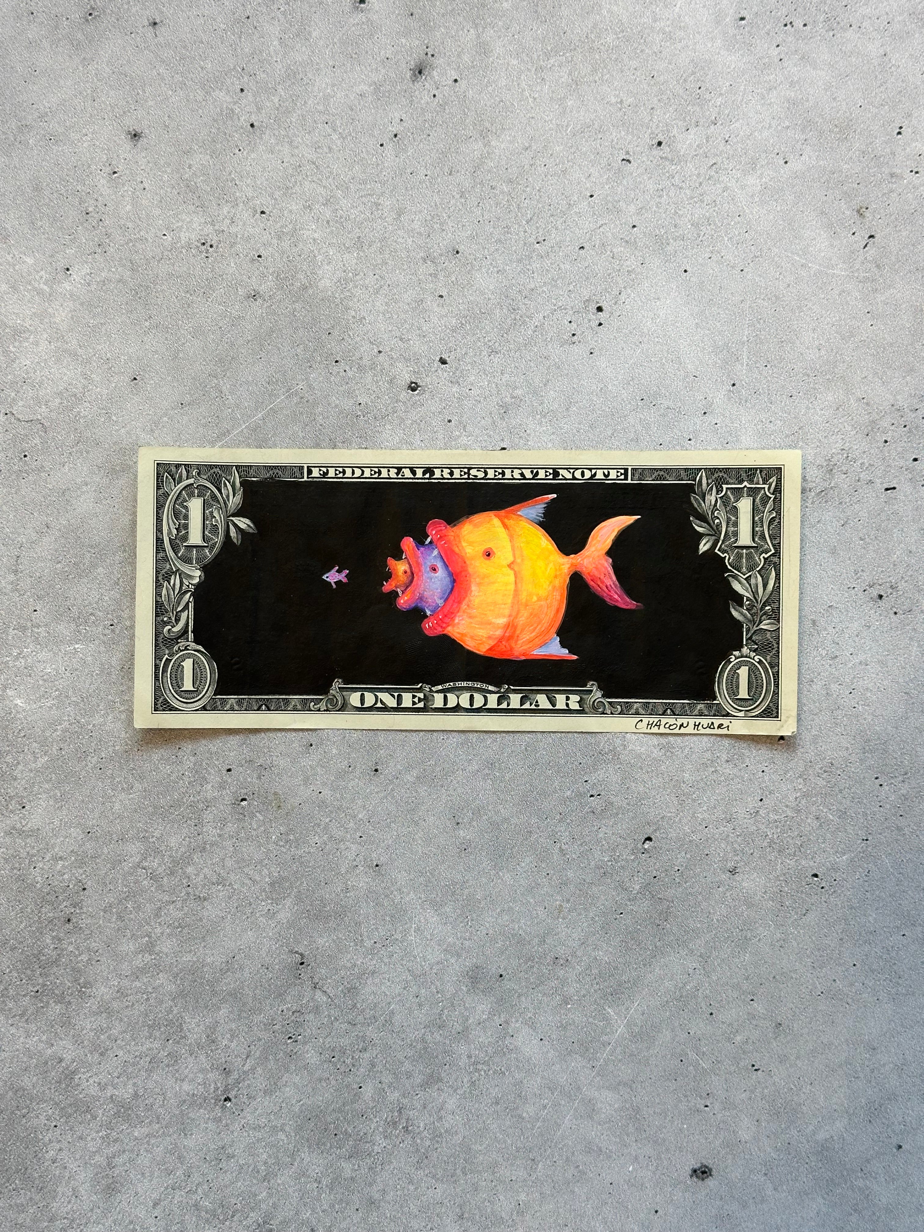 Dollar Migrante - Original illustrations - Framed