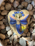 Ceramic Heart with Mermaid Wall Art - Limited Edition