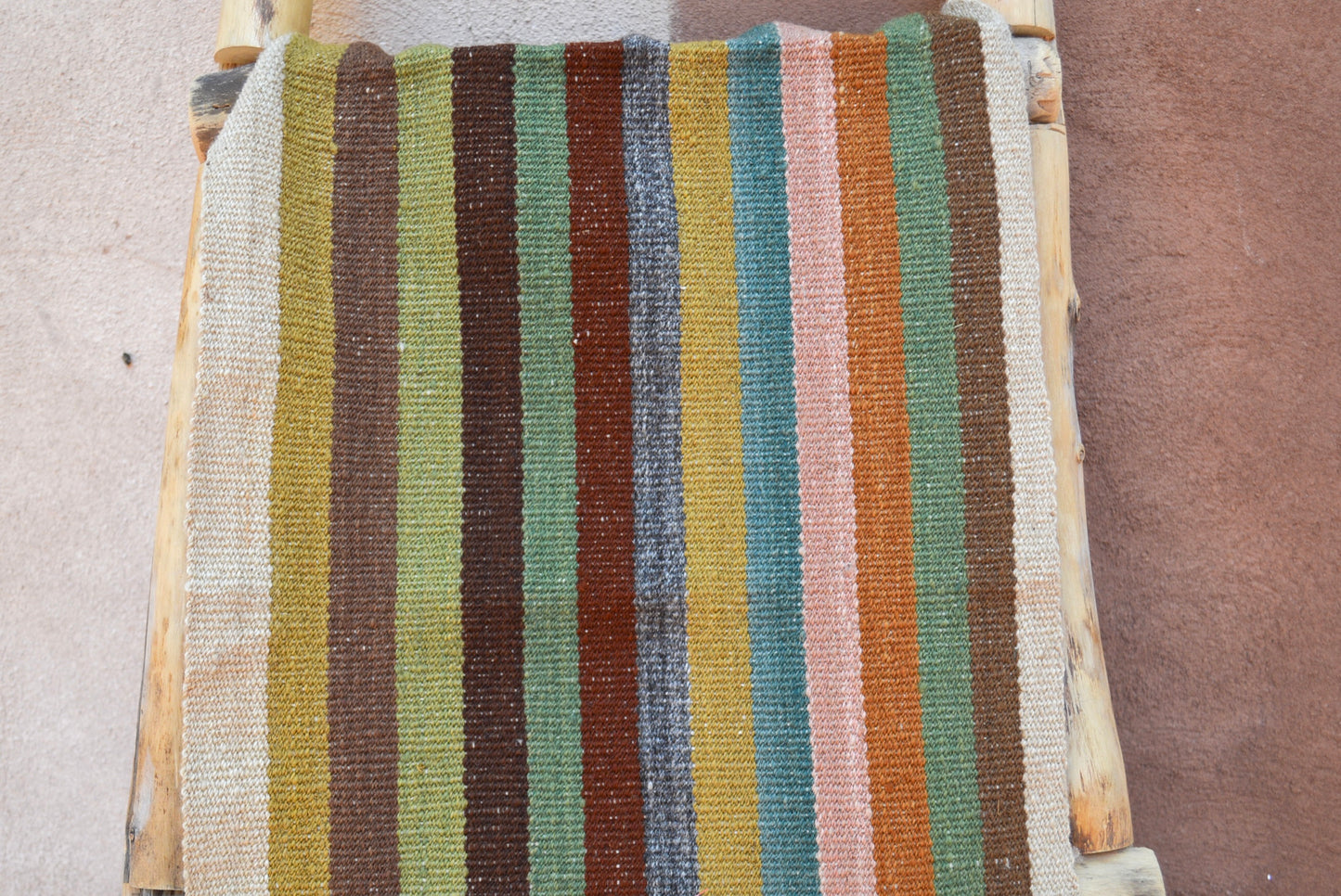 Table Runner Multicolor - Natural Dyed and 100% sheep wool