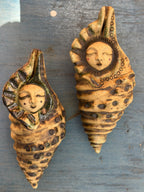 Wall Hanging ~ Baby Shell ~ Stone Hearth Color