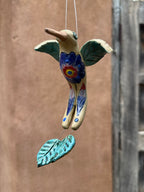 Long Tail Hummingbird - Flower design
