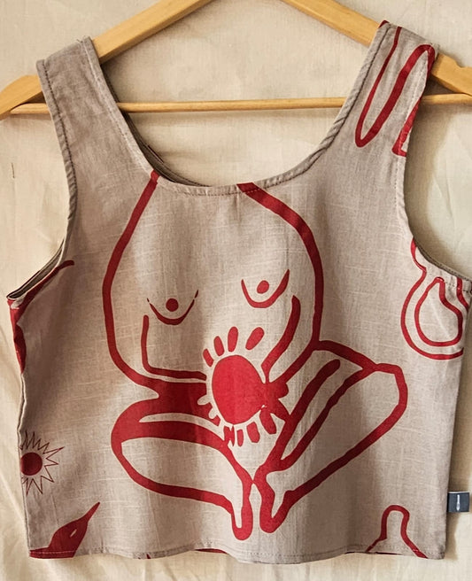 Tank tops ~ Large - Screen Printed