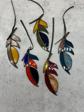 Load image into Gallery viewer, Ruffled Feather - stained glass
