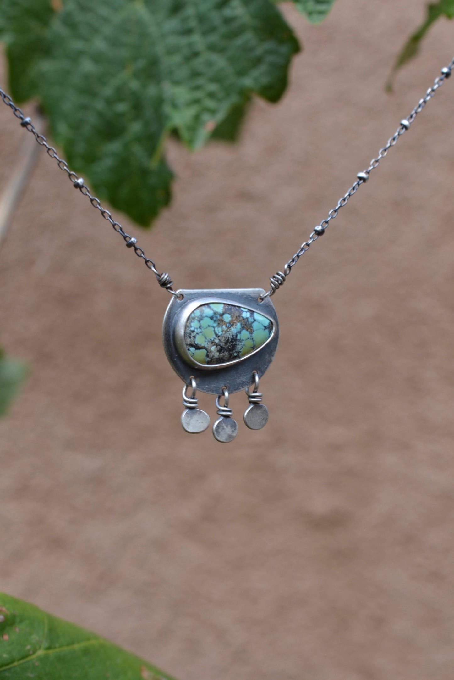 Blue Moon Turquoise Necklace
