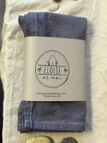 Kitchen Towels - organic cotton & plant dyed - Charcoal