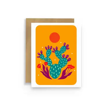 Squidly Designs ~ Prickly Pear - Desert Plant