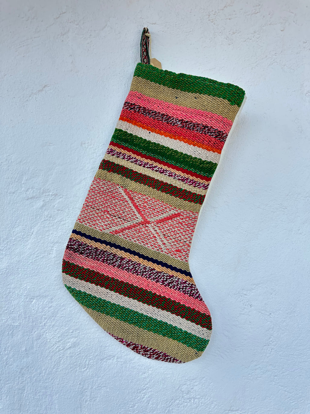 Stockings - solid color back - upcycled Andean Textiles