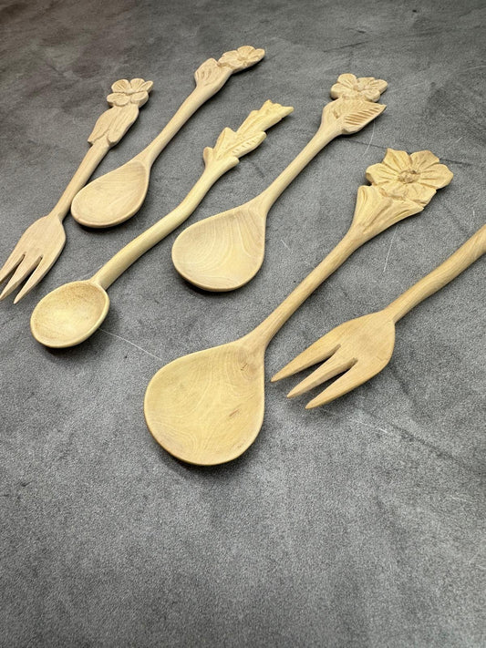 Assorted small Wooden Spoon